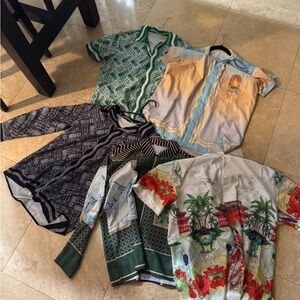 Lot of 12 SHEIN Button Down Shirts